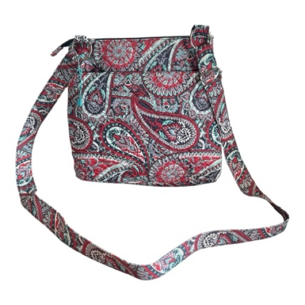 4/$20 Waverly Inspirations Paisley Crossbody Bag